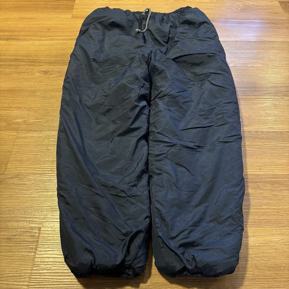 Vintage Swiss Alps Snow Pants Adult Large Elastic Waist Ski Nylon Outer Shell